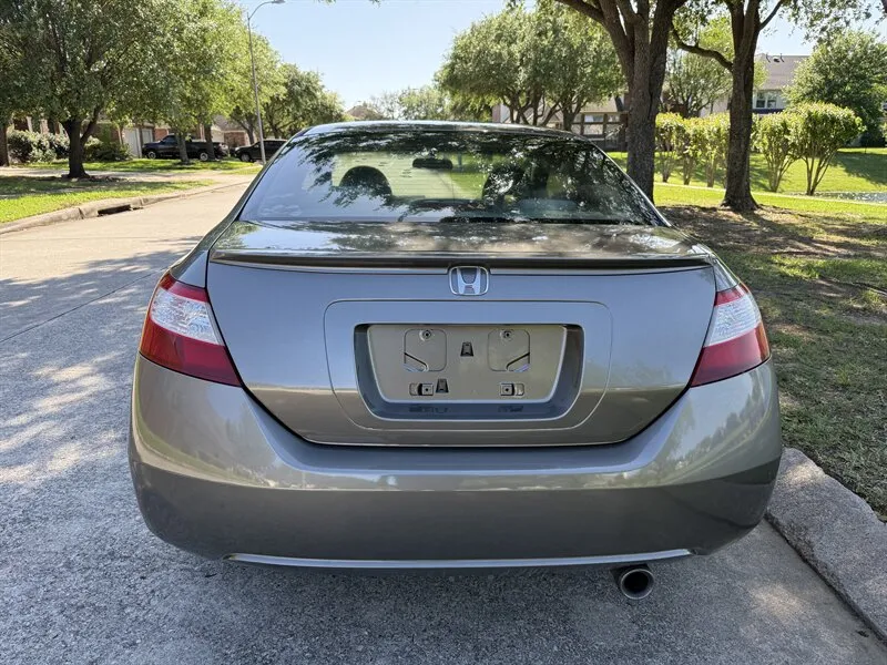 Used 2006 Honda Civic EX back side view for sale in Springs TX