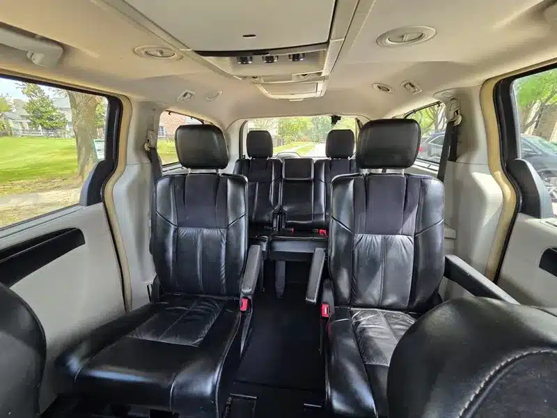 Used 2015 Chrysler Town & Country Limited Platinum seating view