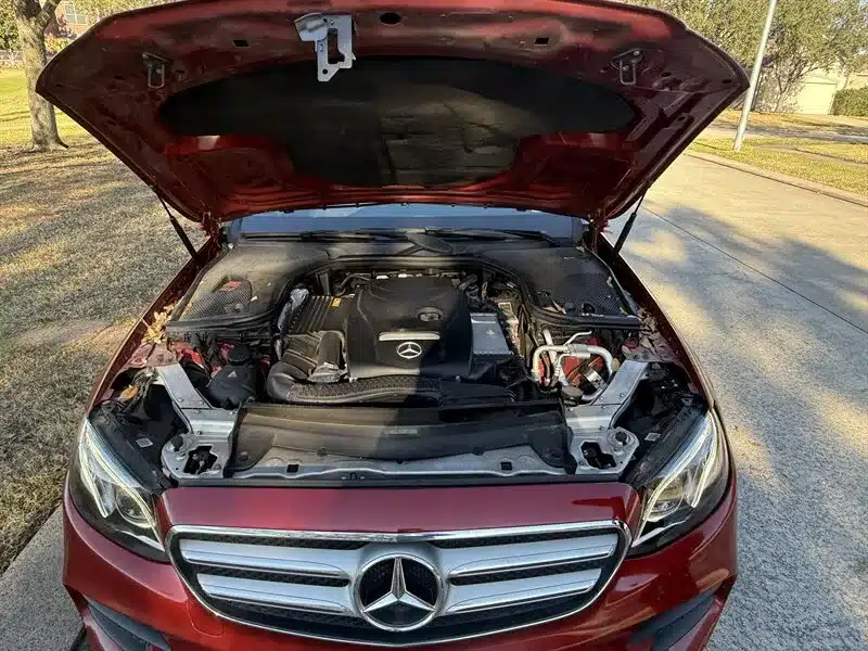 Used 2018 Mercedes-Benz E-Class E 300 engine bay in Springs TX