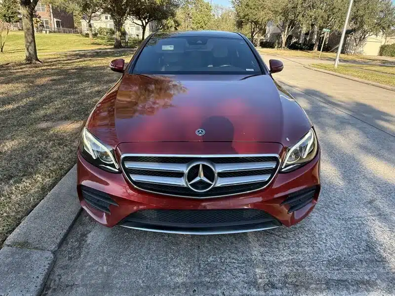 Used 2018 Mercedes-Benz E-Class E 300 front view in Springs TX