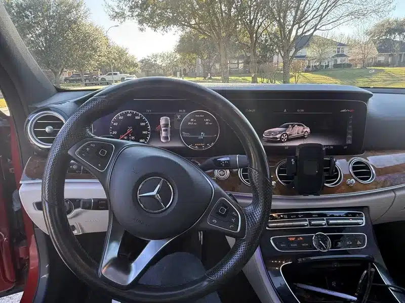 Used 2018 Mercedes-Benz E-Class E 300 dashboard display in Springs TX