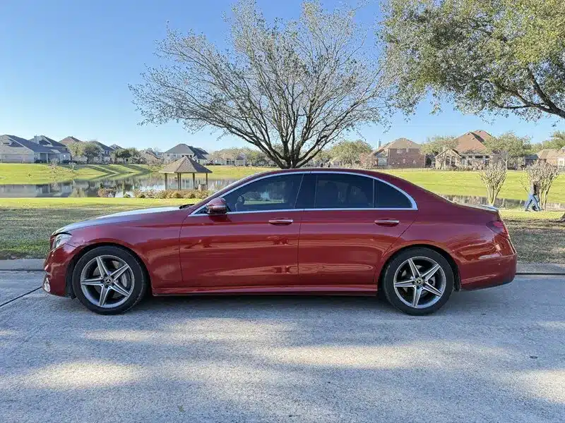 Used 2018 Mercedes-Benz E-Class E 300 right side view in Springs TX