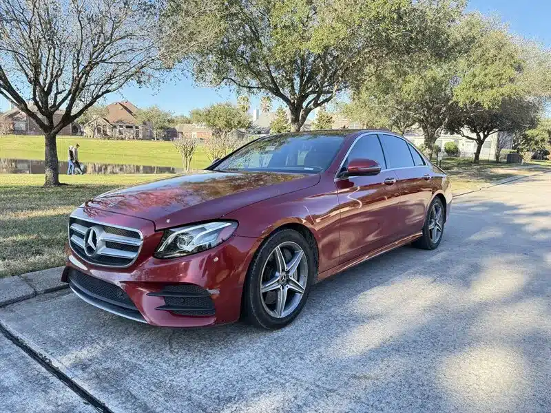 Used 2018 Mercedes-Benz E-Class E 300 side view in Springs TX