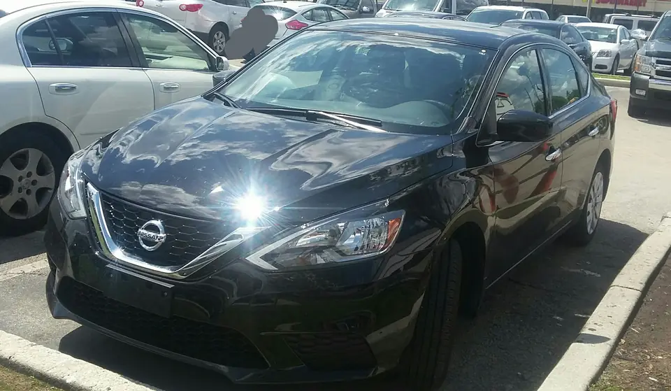 Nissan Sentra exterior model example