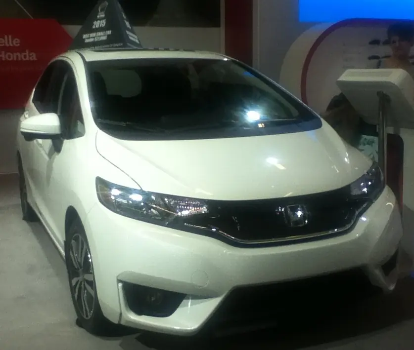 Honda Fit exterior model example