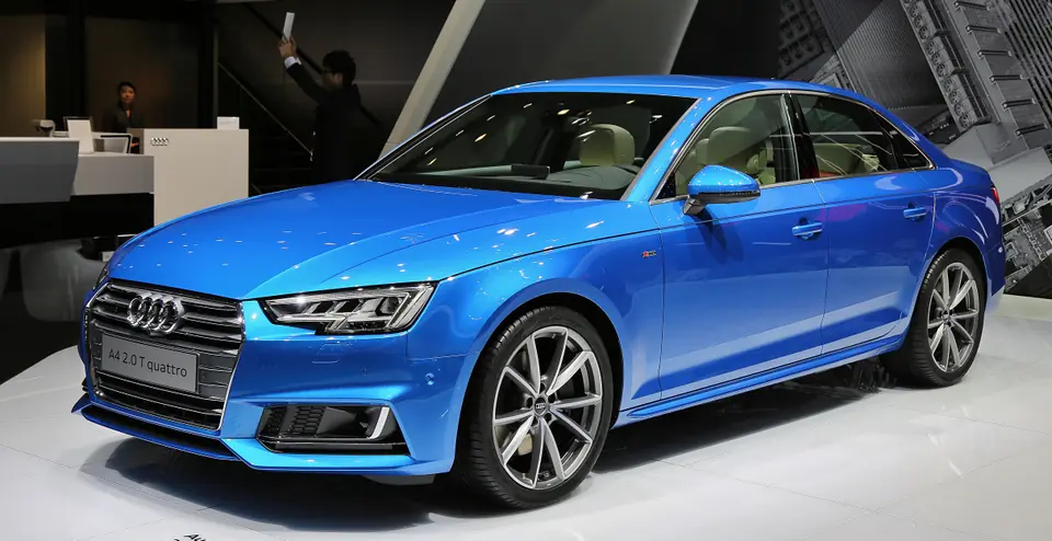 Audi A4 exterior model example