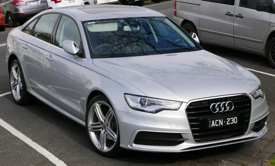 Audi A6 exterior model example