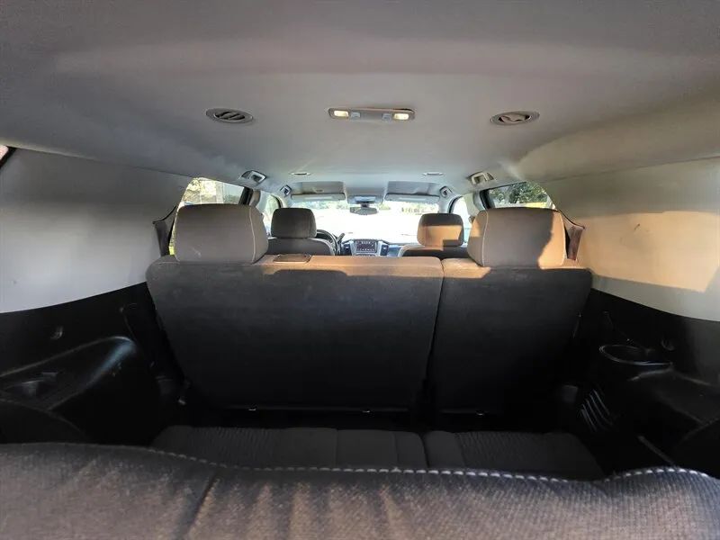 Chevrolet Tahoe cargo area behind third row near Houston TX