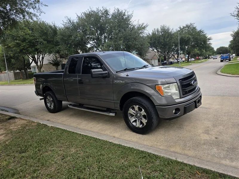 Silver Ford F-150 Super Cab used pickup near Houston TX
